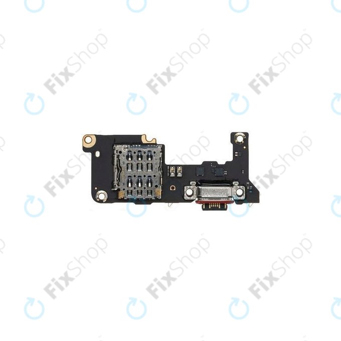 Port de încărcare cu cititor SIM și placă pentru Xiaomi 15T 5G, 5600040O12A00, Genuine Service Pack