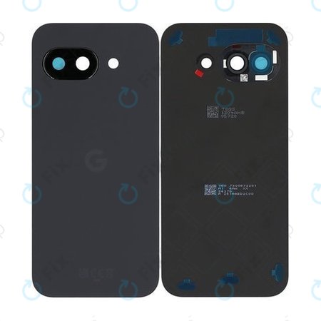 Google Pixel 9a GTF7P GTF7P - Carcasă Baterie (Obsidian) - G949-01315-00 Genuine Service Pack