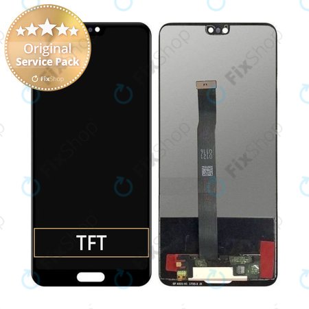 Huawei P20 - Ecran LCD + Sticlă Tactilă (Black) - 02351WKF Genuine Service Pack