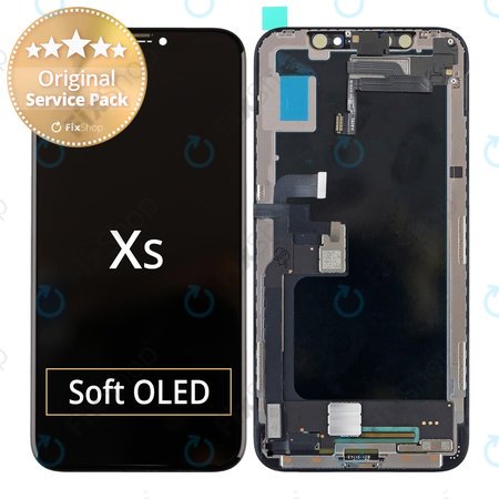 Apple iPhone XS - Ecran LCD + Sticlă Tactilă + Ramă - 661-12943 Genuine Service Pack