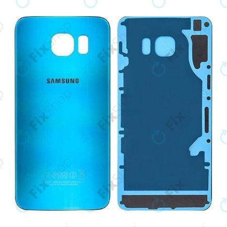 Samsung Galaxy S6 G920F - Carcasă Baterie (Blue Topaz) - GH82-09548D Genuine Service Pack