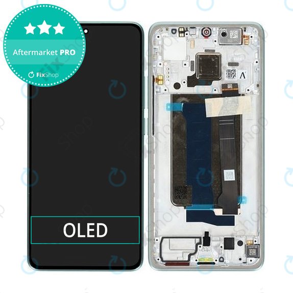 Xiaomi Poco X7 Pro - Ecran LCD + Sticlă Tactilă + Ramă (Green) OLED