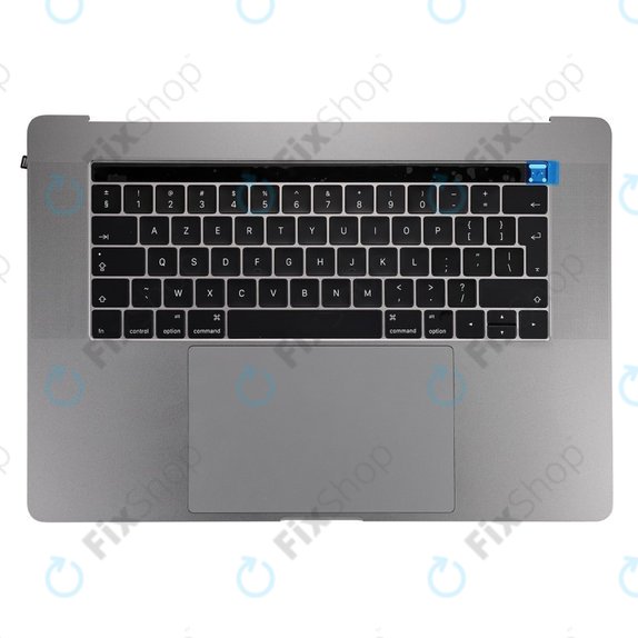Apple MacBook Pro 15" A1707 (Late 2016 - Mid 2017) - Superior Ramă Tastatură + Tastatură UK + Microfon + Trackpad + Boxe (Space Gray)