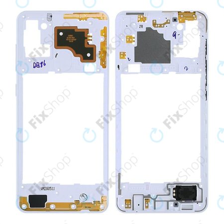 Samsung Galaxy A21s A217F - Ramă Mijlocie (White) - GH97-24663B Genuine Service Pack