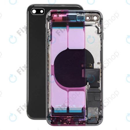 Apple iPhone 8 Plus - Carcasă Spate cu Piese Mici (Space Gray)