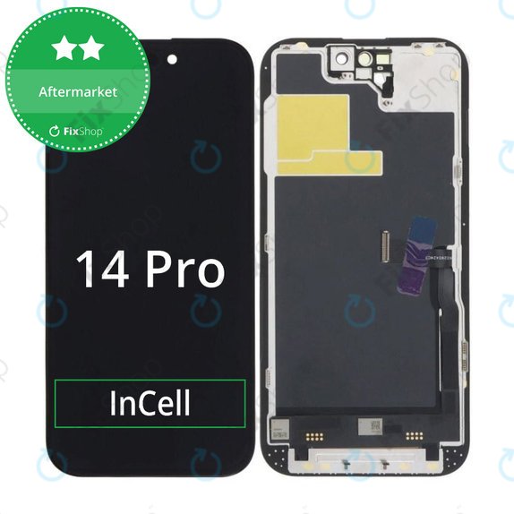 Ecran In-Cell HD+ pentru iPhone 14 Pro, Sticlă tactilă cu ramă