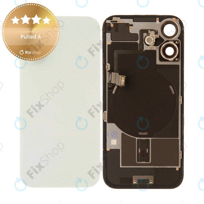 Sticlă carcasă spate pentru iPhone 17, White, Pulled A