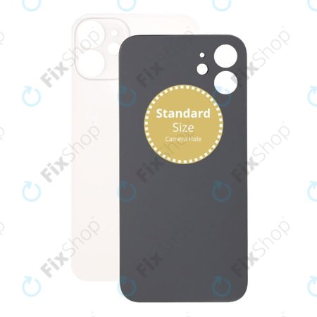 Apple iPhone 12 Mini - Sticlă Carcasă Spate (White)