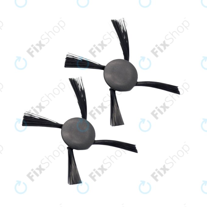 Perie laterală, 2 buc., Negru pentru Vorwerk Kobold VR100, Neato Botvac D3,D4, D5, D6, D7, D8, D9, D10
