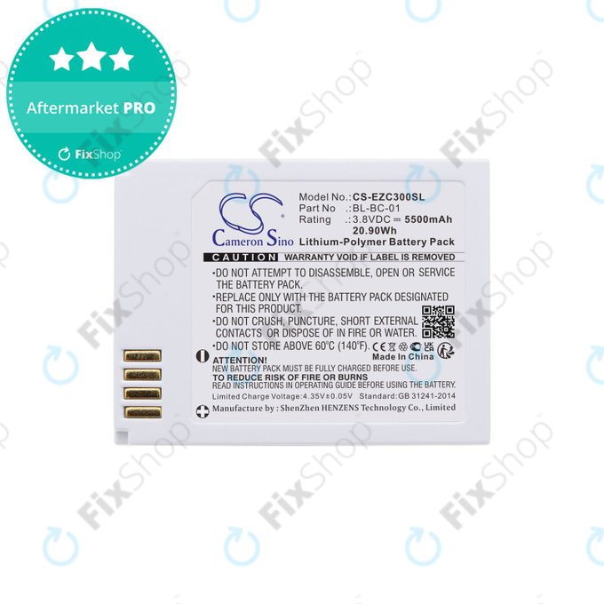 Baterie pentru Ezviz C3a, 5500mAh, Li-Pol, 3.8V, BL-BC-01, HQ