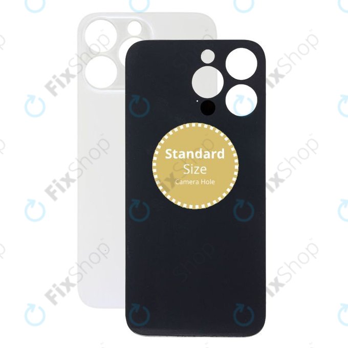 Apple iPhone 14 Pro Max - Sticlă Carcasă Spate (Silver)