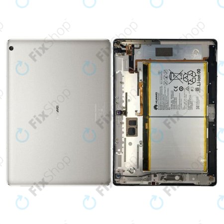 Huawei MediaPad M3 Lite 10 - Carcasă Baterie + Baterie (Grey) - 02351KMC