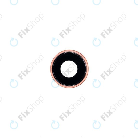 Apple iPhone XR - Sticlă Cameră Spate cu Ramă (Coral)