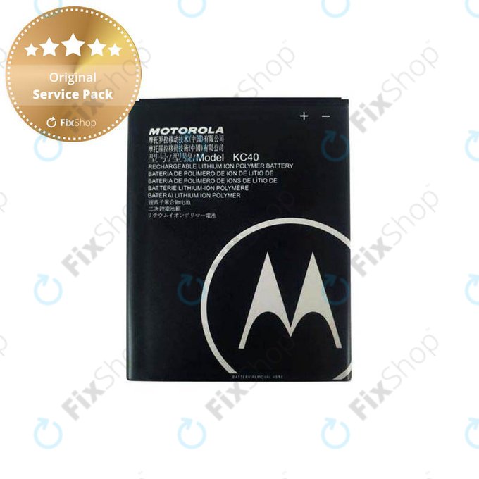 Motorola Moto E6 Plus, E6s - Baterie KC40 3000mAh - SB18C53772 Genuine Service Pack