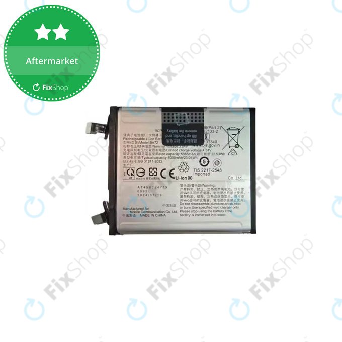 Vivo X200 Pro V2413 - Baterie 6000mAh