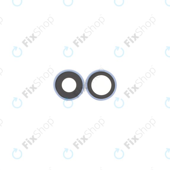 Apple iPhone 17 - Sticlă Cameră Spate cu Ramă (Mist Blue) - 2buc