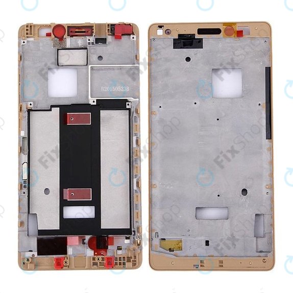 Huawei Mate S - Ramă Frontală (Roz)