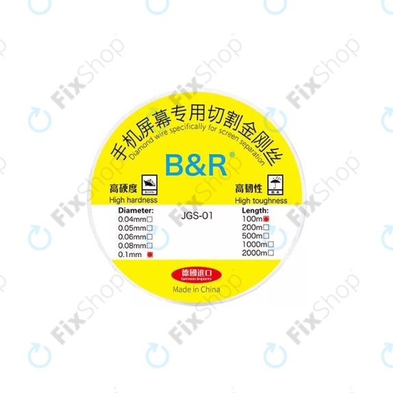 Gold Wire - Sârmă pentru Separarea Ecranelor LCD (0.1mm x 100M)