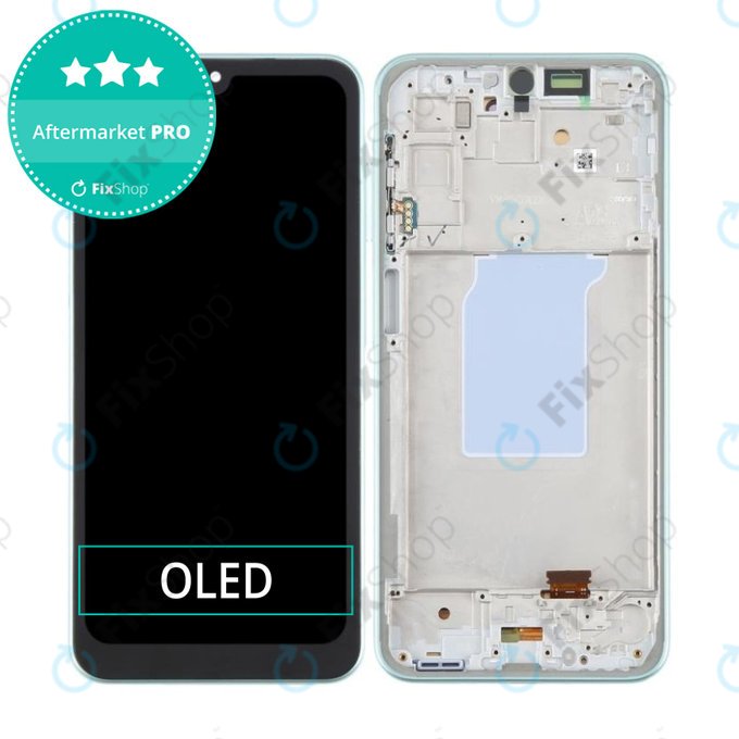 Samsung Galaxy A26 A266E - Ecran LCD + Sticlă Tactilă + Ramă (Mint) OLED