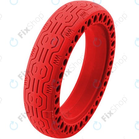 Xiaomi Mi Electric Scooter 1S, 2 M365, Essential, Pro, Pro 2 - Anvelopă Durabilă Completă Tubeless (Tip 1) (Red)