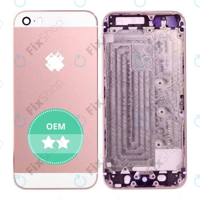 Apple iPhone 5S - Carcasă Spate (Roz Farebná Konverzia)