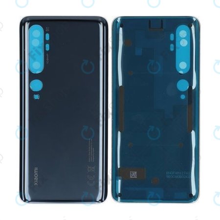 Xiaomi Mi Note 10, Mi Note 10 Pro - Carcasă Baterie (Midnight Black) - 55050000391L Genuine Service Pack