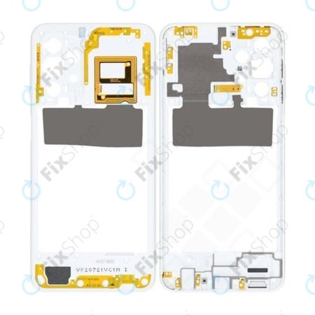 Samsung Galaxy A23 A236B - Ramă Mijlocie (Awesome White) - GH98-47823B Genuine Service Pack