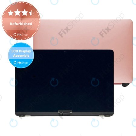 Apple MacBook Air 13" A1932 (2019), 13" A2179 (2020) - Ecran LCD + Sticlă Frontală + Carcasă Spate (Gold) Refurbished