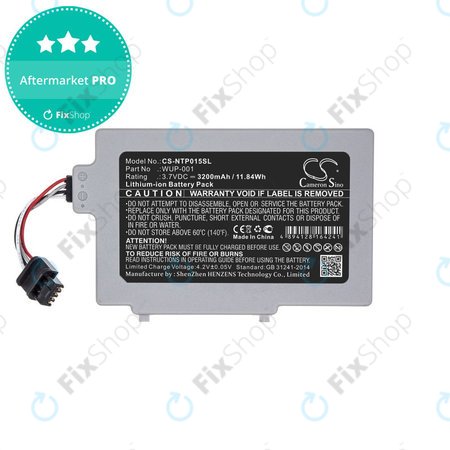 Baterie pentru Nintendo Wii U GamePad, 3200mAh, Li-Ion, 3.7V, WUP-001, HQ