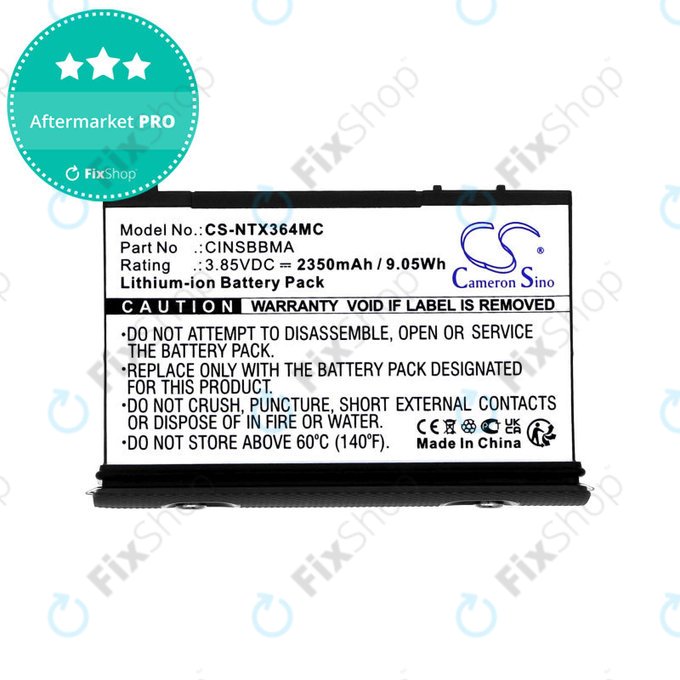 Baterie pentru Insta360 One X4, 2350mAh, Li-Ion, 3.85V, CINSBBMA, HQ