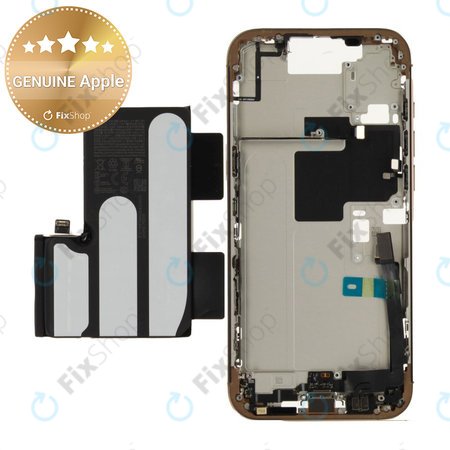 Ramă Mijlocie cu Baterie iPhone 16 Pro Max | Desert Titanium | ZD076-00695 | Genuine Apple