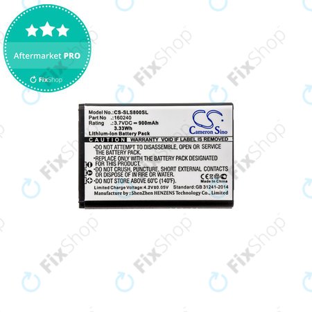 Baterie pentru Steelseries 61298rx, Siberia 840, 900mAh, Li-Ion, 3.7V, 160240, HQ