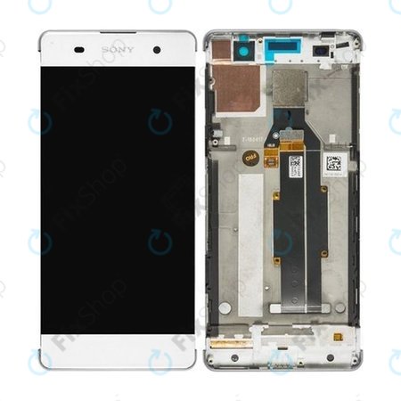 Sony Xperia XA F3111 - Ecran LCD + Sticlă Tactilă + Ramă (Alb) - 78PA3100030, 78PA3100080