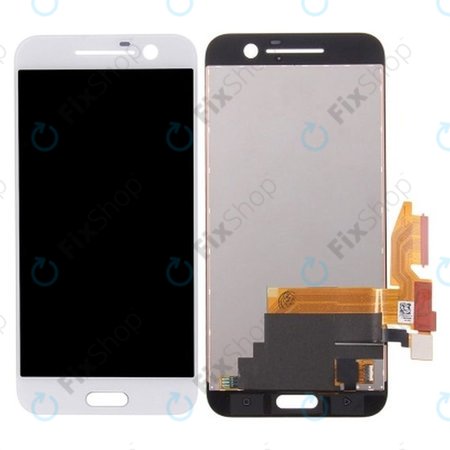 HTC 10 - Ecran LCD + Sticlă Tactilă (White) - 83H10152-06 Genuine Service Pack