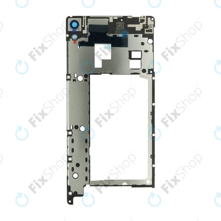 Sony Xperia XA Ultra F3211 - Ramă Mijlocie (Silver) - A/330-0000-00336 Genuine Service Pack