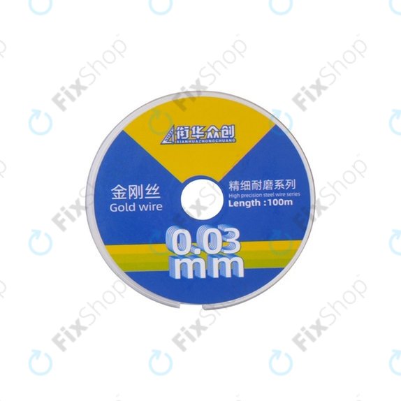 Gold Wire - Sârmă pentru Separarea Ecranelor LCD (0.03mm x 100M)