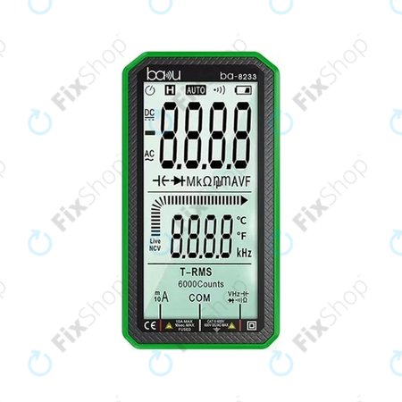 Baku BA-8233 - Multimetru Digital Profesional cu Ecran Tactil