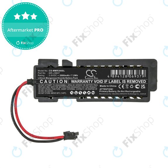 Baterie pentru Mitsubishi Melservo MR-J3, 2000mAh, Li-MnO2, 3.6V, MR-J3BAT, HQ