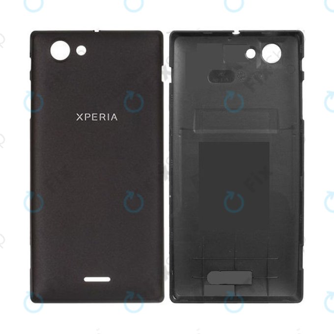 Sony Xperia J ST26i - Carcasă Baterie (Negru) - 1265-3124 Genuine Service Pack