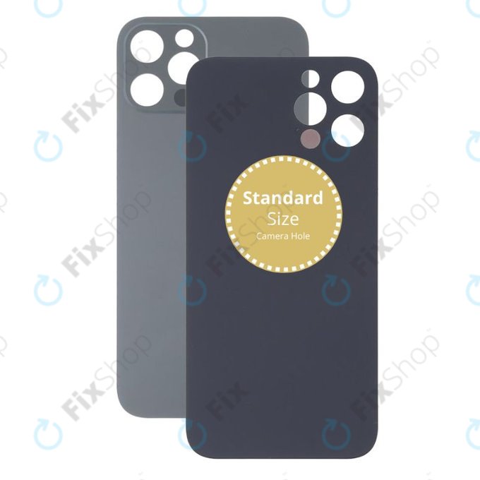 Apple iPhone 13 Pro Max - Sticlă Carcasă Spate (Graphite)