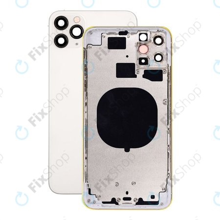 Apple iPhone 11 Pro Max - Carcasă Spate (Silver)