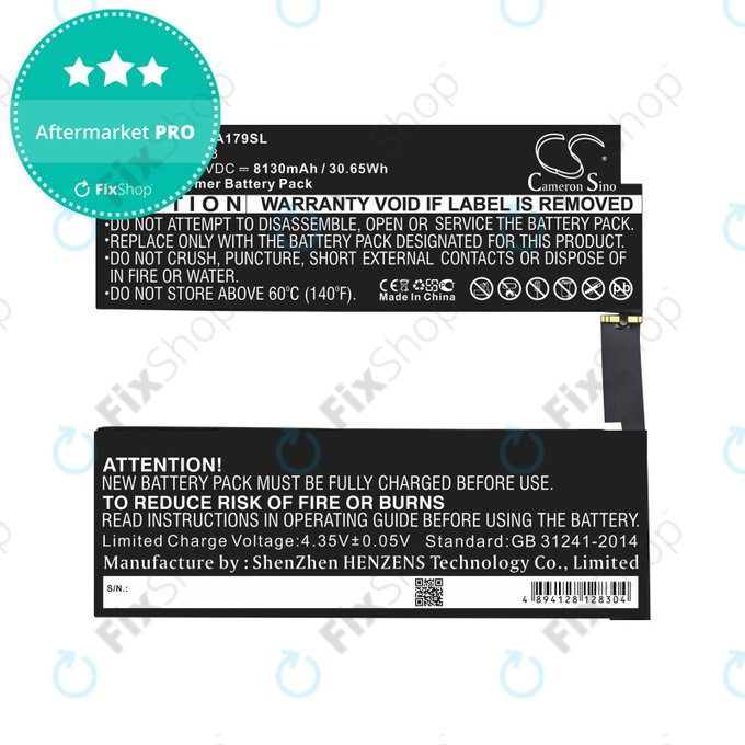 Apple iPad Pro 10.5 (2017) - Baterie A1798 8130mAh HQ