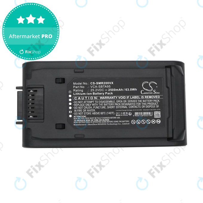 Baterie pentru Samsung Bespoke Jet, Bespoke Jet Complete, 2500mAh, Li-Ion, 25.2V, VCA-SBTA95, HQ