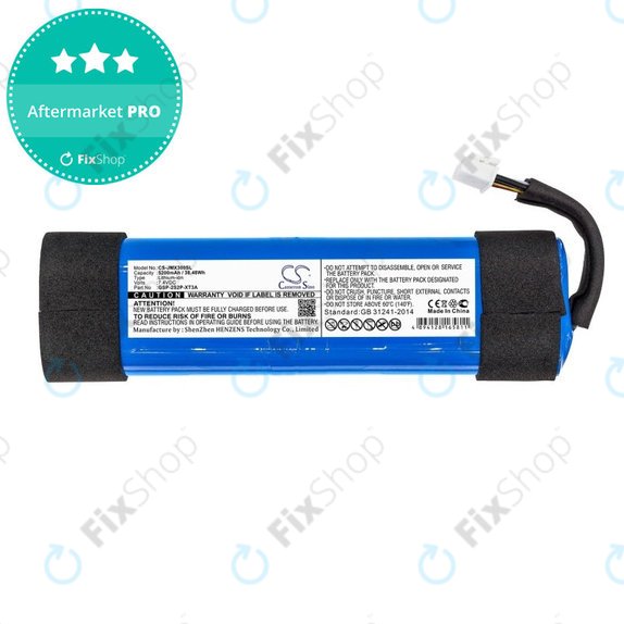 Baterie pentru JBL Xtreme 3, 5200mAh, Li-Ion, 7.4V, GSP-2S2P-XT3A, HQ