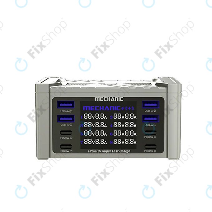 Mechanic V-Power 8S - Stație de Încărcare pentru Serviciu