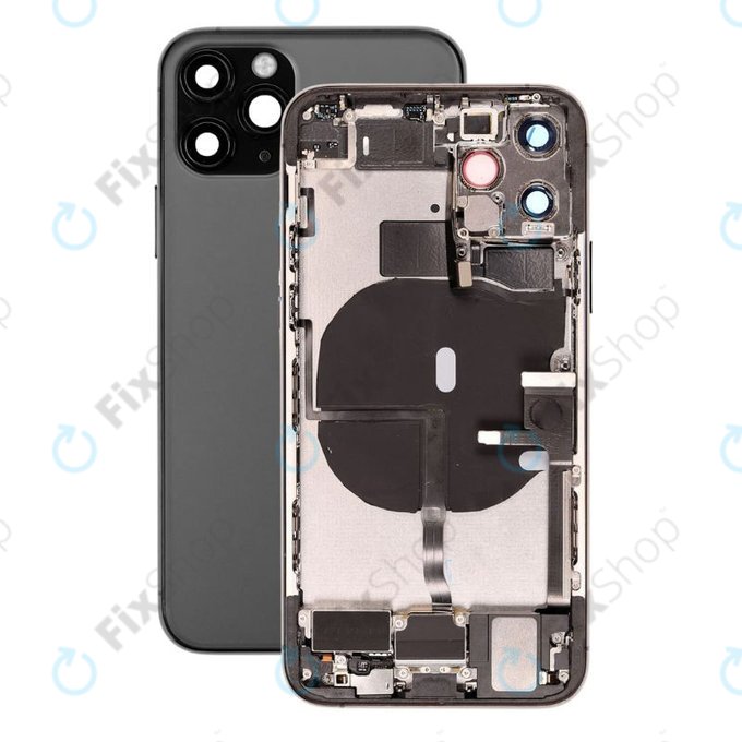 Apple iPhone 11 Pro - Carcasă Spate cu Piese Mici (Space Gray)