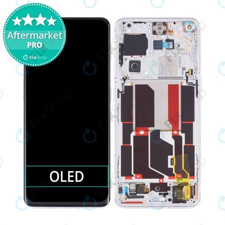 OnePlus 10 Pro NE2210 NE221 - Ecran LCD + Sticlă Tactilă + Ramă (Panda White) OLED