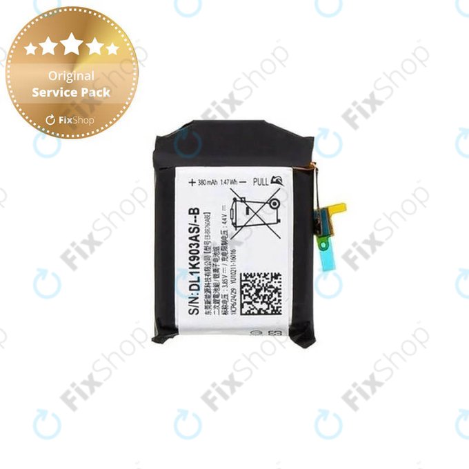 Samsung Gear S3 Frontier R760, Gear S3 Frontier LTE R765, Gear S3 Classic R770 - Baterie EB-BR760ABE 380mAh - GH43-04699A Genuine Service Pack