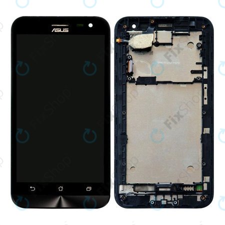 Asus Zenfone 2 Laser ZE500KL - Ecran LCD + Sticlă Tactilă + Ramă (Black/Ceramic) - 90AZ00E0-R20010 Genuine Service Pack