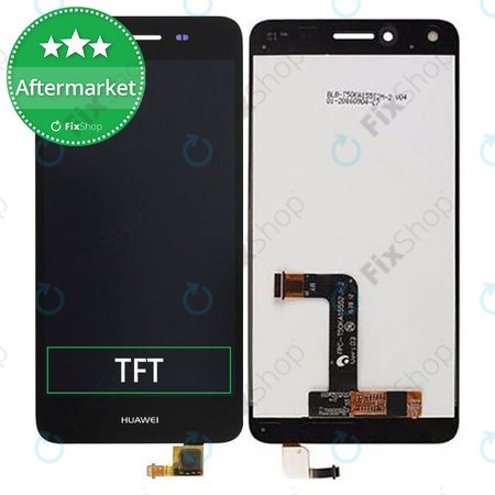 Huawei Y5 II 4G - Ecran LCD + Sticlă Tactilă (Black) TFT